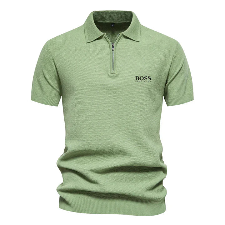 BOSS™ Polo demi-zip homme