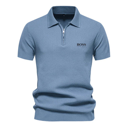BOSS™ Polo demi-zip homme