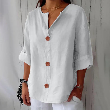Mistral™ | Clara Linen Blouse