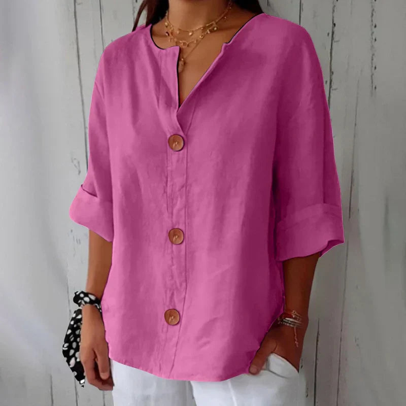 Mistral™ | Clara Linen Blouse