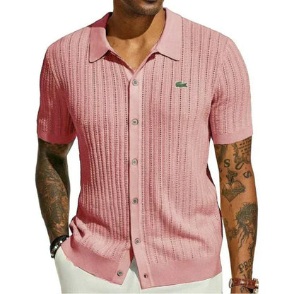 LAC0STE™Chemise classique cintrée pour homme