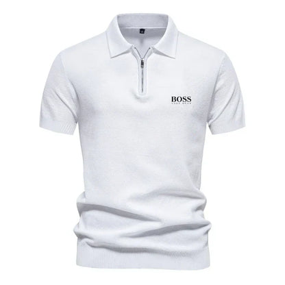 BOSS™ Polo demi-zip homme