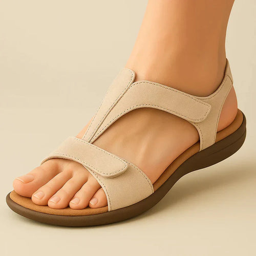 Sandale Confort à Semelle Compensée